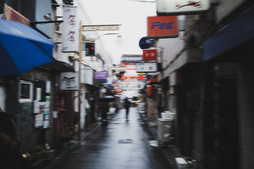 新宿ゴールデン街のストリート写真